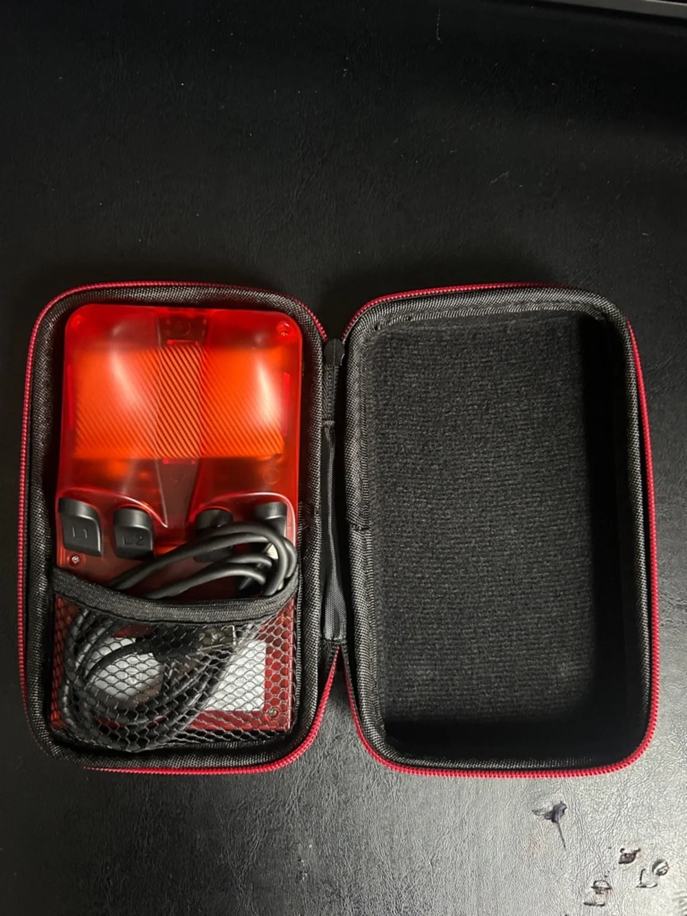 Portable Game with Accessory Case, comes with a bunch of different games.